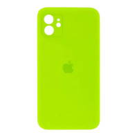 Чохол Silicone Case Full Camera Square для iPhone 11 Juicy green